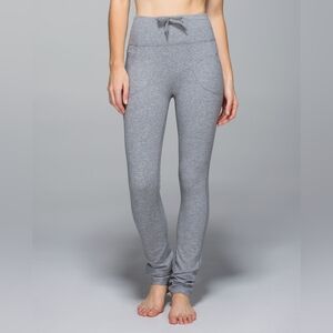 Lululemon Skinny Will Pant *Full-On Luon Heathered Slate